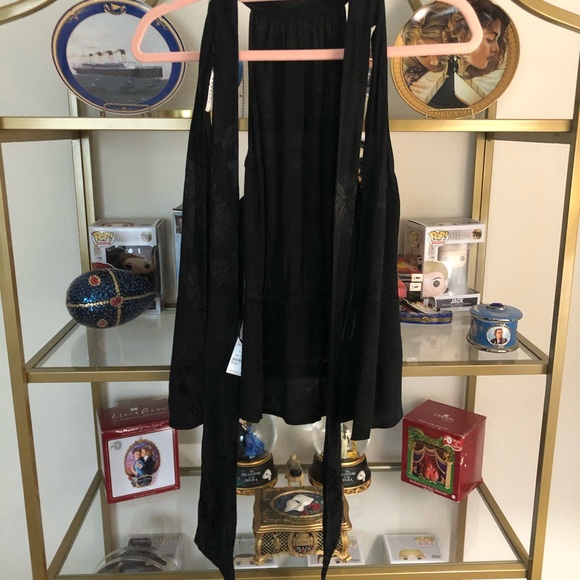 TopShop Black Halter Top - Worn Once - Picture 4 of 7